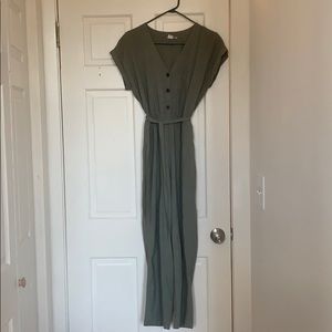 Gap Olive Green Jumpsuit